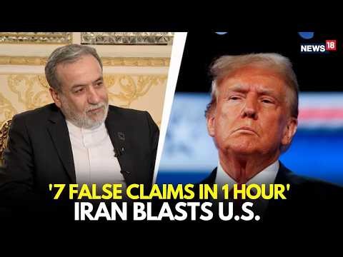“7 False Claims in 1 Hour”: Iran Blasts U.S., Warns on Hormuz Access | Breaking LIVE