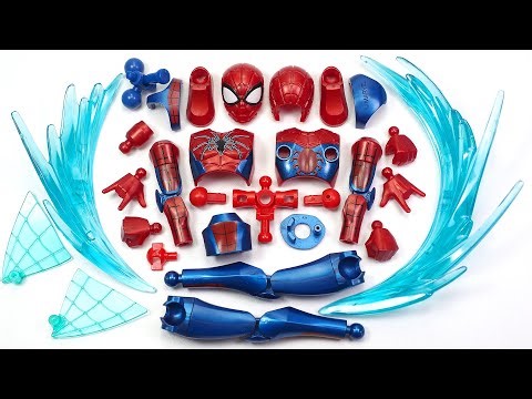 Spider-Man Figures Speed Build | Spider-Armor MK IV | Spider-verse | KEEPPLEY Spider-Man Vol. 1