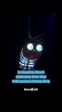 Fernandina Beach drops the shrimp to celebrate New Year's