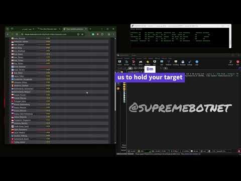 Layer 7 #botnet #ddos | The best botnet ddos attack c2 panel | Best bypass method setup #booter