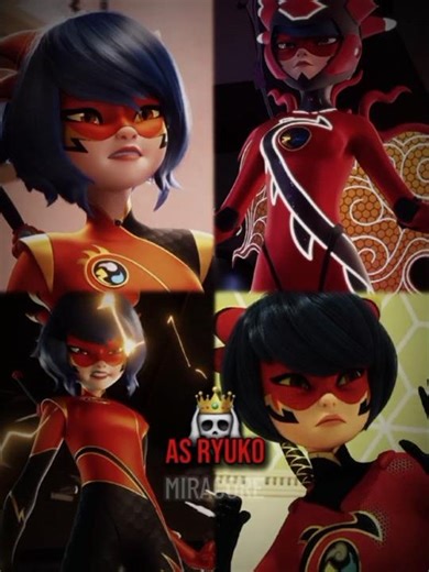 Kagami VS Ryuko |Best Life?| #shorts #miraculous #aesthetic #mlb #shortsfeed #edit