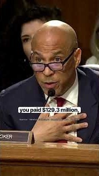 Booker asks Noem what Homeland Security paid for a warehouse. Noem: “No, sir, I do not”