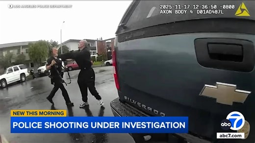 Bodycam video shows LAPD shooting in Canoga Park