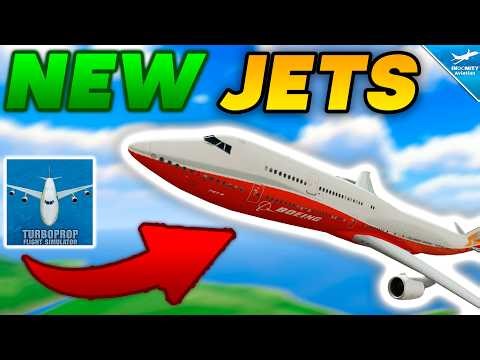 NEW JETS IN TFS - Turboprop Flight Simulator MOD | Review