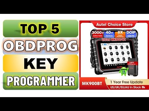 Top 5 Best OBDPROG Key Programmer in 2026 || From Aliexpress