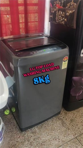 LG 8kg Fully Automatic Top Load Washing Machine - Real Sound & Vibration Test! 🌀