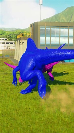 Spinosaurus Hunting Small Dinosaurs