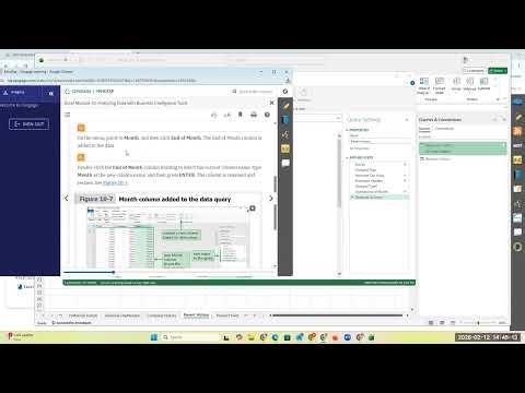 Part 1 : SAM Textbook Project Excel Module 10 Analyzing Data with Business Intelligence Tools