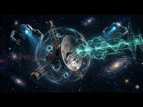 The Human Probe That Never Stopped Talking… And Started Warning the Galaxy