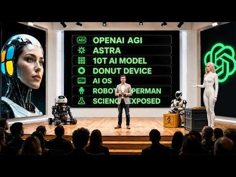 AI Broke Out: AGI 2026, Superman, OpenAI Astra, The Donut, First AI OS, 10 Trillion… (August News)