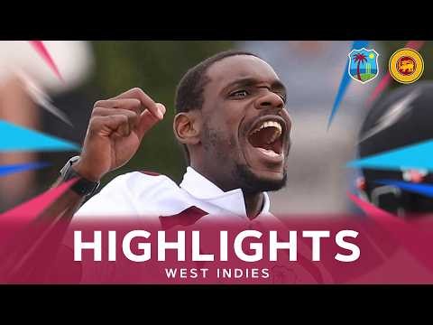 Greaves Hits 180 & Asitha Takes 5 Wickets | Highlights | West Indies v Sri Lanka | 2nd Test Day 4