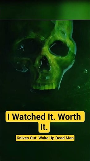 Knives Out: Wake Up Dead Man – I Watched It, Worth It (But the First Is Still My Favorite) #shorts
