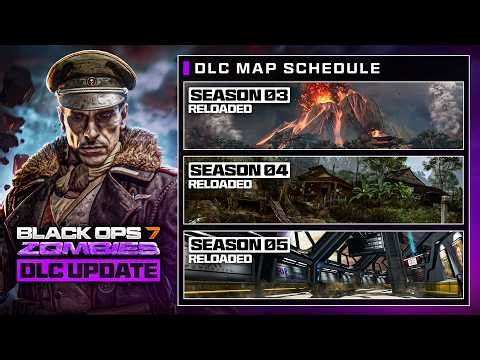 EXCLUSIVE NEW BLACK OPS 7 ZOMBIES DLC UPDATE NEWS FROM TREYARCH...