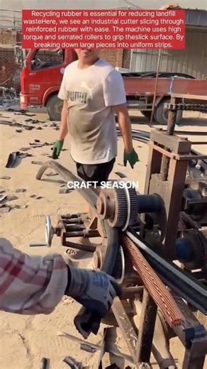 How to Process Waste Rubber