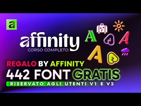 Affinity Free Download 442 Font Premium: Come Scaricarli GRATIS!