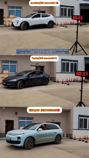 AVATR, Tesla and NIO: Auto Parking Test 2026