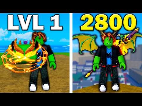 Noob To Max Collecting EVERY DRAGON POWER In Blox Fruits
