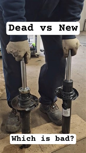 Dead vs New Shock Absorber 🔥 See the Difference!