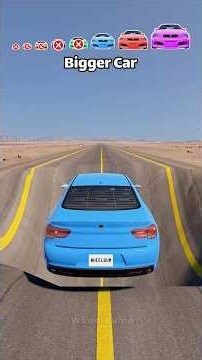 Big & Small Cars vs Giant Deep Pit | BeamNG.drive