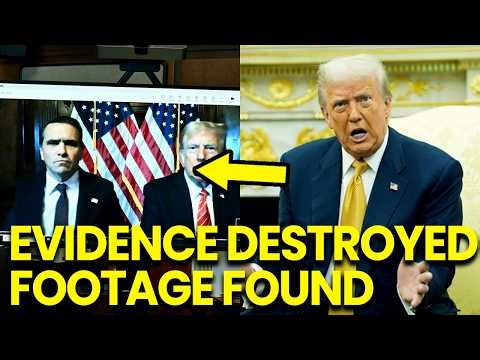 Trump CAUGHT Destroying Evidence as FBI Has Security Footage