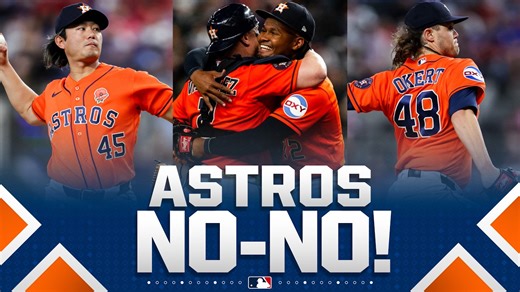 ALL 27 OUTS: Three Astros pitchers combine for the 1ST NO-HITTER of 2026! 😮‍💨💪 | MLB Highlights