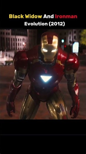 Black widow and Ironman Evolution | #ironman #blackwidow
