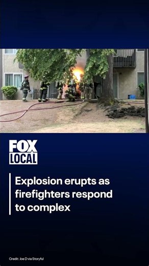 Explosion erupts as firefighters investigate apartment complex
