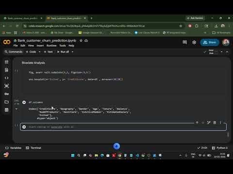 Bank Customer Churn Prediction Using 6 ML Models + ANN | Part 4 EDA