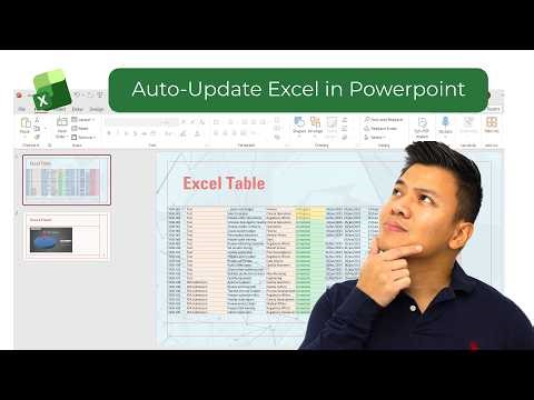 Never Update PowerPoint Manually Again – Link Excel the Right Way