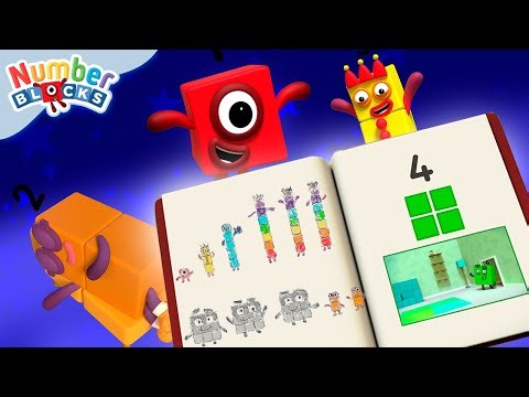 Bed Time Tales in Numberland 🌙 | Learn to Count for Kids | Number Cartoon | Numberblocks