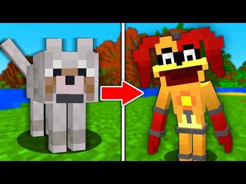 I remade every mob into Poppy Playtime in Minecraft!