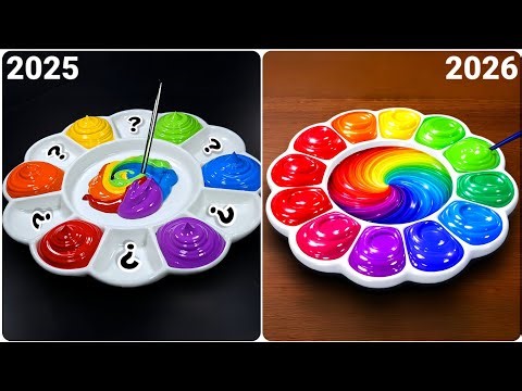 2025 vs 2026 Color Mixing… The Difference is INSANE! Art Tenka Color 