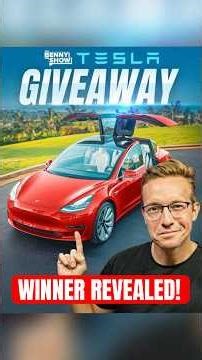 I Gave A Tesla to A Random Subscriber… 🎁