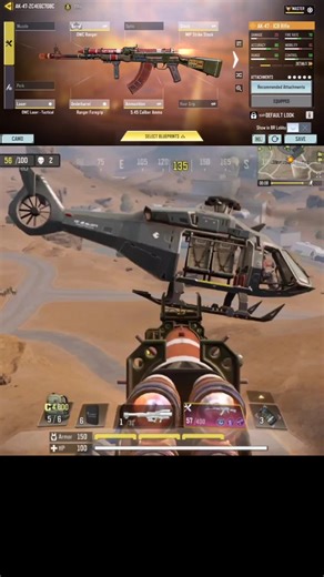 AK 47 BEST GUNSMITH IN CODM #1vs4 #codm #codmslayer #ak47 #shorts