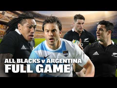 All Blacks Face Los Pumas in La Plata | Rugby Championship 2012 | FULL GAME