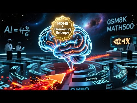 This AI Breakthrough Changes Everything (MDMs + Denoising Entropy)