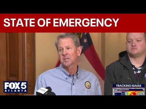 Gov. Kemp declares State of Emergency ahead of Isaias | FOX 5 News
