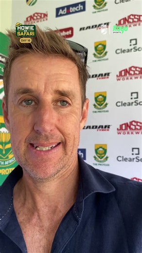 Day 16 of the Howie Safari brings... a 1-1 test result! 🏏