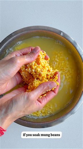 YOU’VE BEEN DOING THIS WRONG! Don’t strain mung beans for egg or you lose protein, fiber, nutrients
