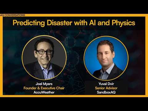 Inside AccuWeather: How AI, Physics & Human Insight Predict Disaster | Fireside Chat with Joel Myers
