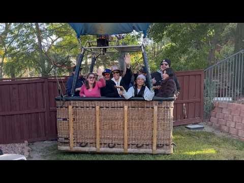 Giant Hot Air Balloon With 13 People Lands In California Backyard