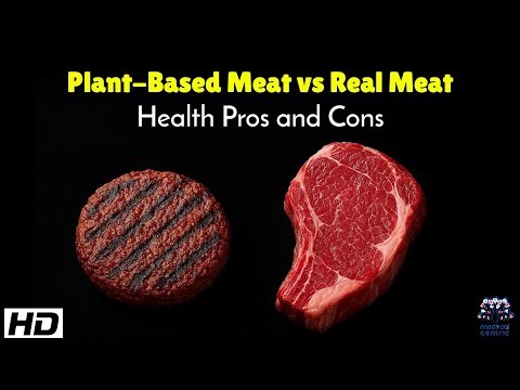 Plant Based Meat vs Real Meat : Health Pros, Cons, and What Science Really Says