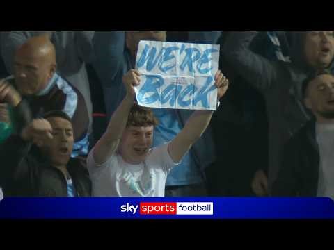 FULL-TIME SCENES as Coventry promoted back to Premier League!