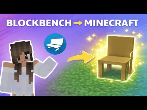 How to Import Blockbench Models into Minecraft Using the Blockbuster Mod!