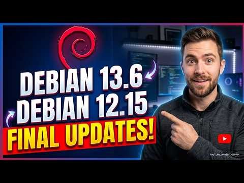 Debian 13.6 Is Here! Everything New + Debian 12 Reaches LTS