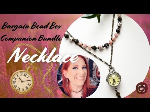Bargain Bead Box December Companion Bundle Necklace Project