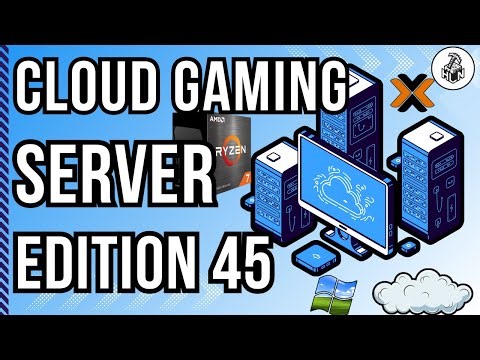 Home Cloud Gaming Server Edition #45 (Ryzen 7 5700X & MSI RTX 3050)