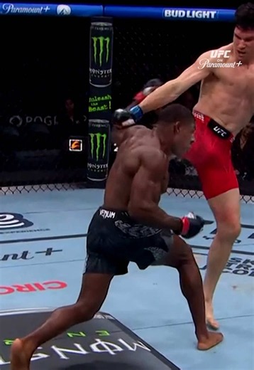 Perfectly placed kick 🎯 #UFC #MMA #MikeMalott 📺: @Paramount | ufc