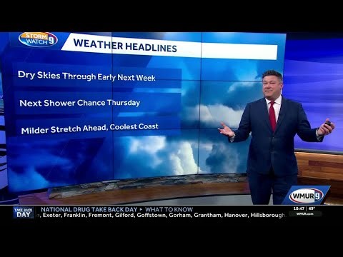 Video: The Dry Stretch Continues Through The Weekend