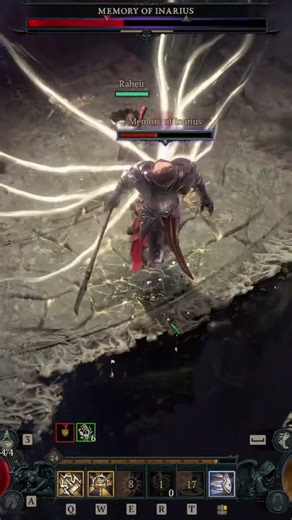 Inarius boss fight is the best I’ve had in Diablo 4 #diablo4 #diabloiv #diablo #lordofhatred #shorts